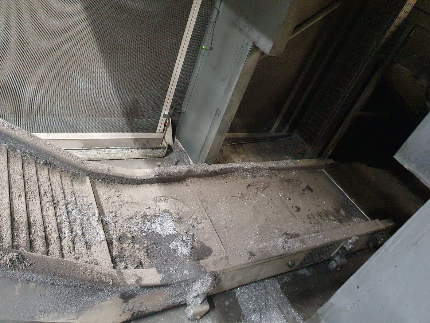 Remont transportera z taśmą stalową I