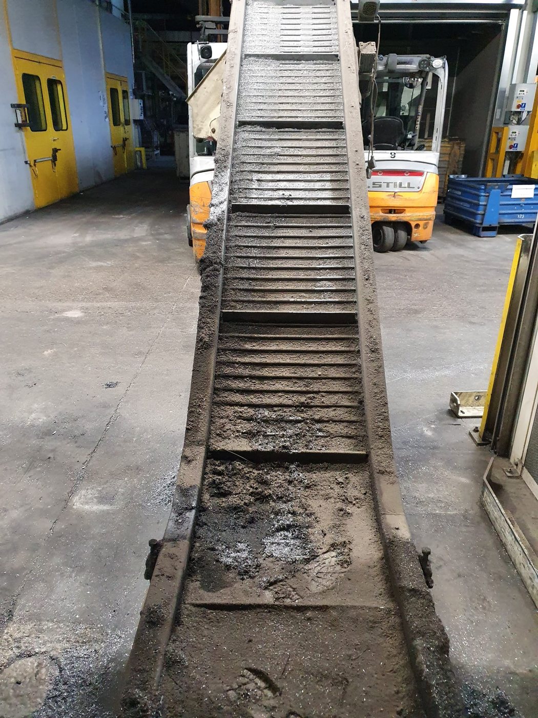 Remont transportera z taśmą stalową II